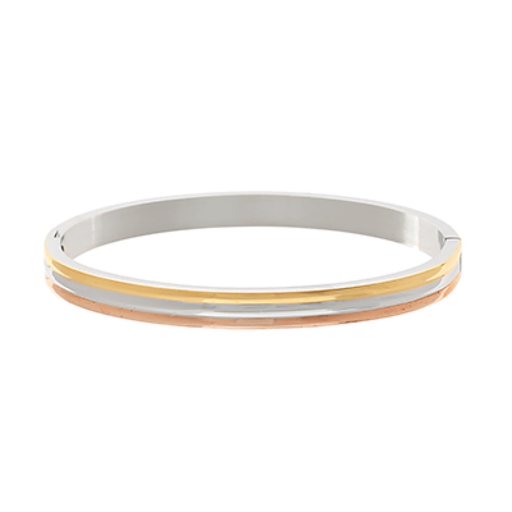 Triple Color Bangle Bracelet